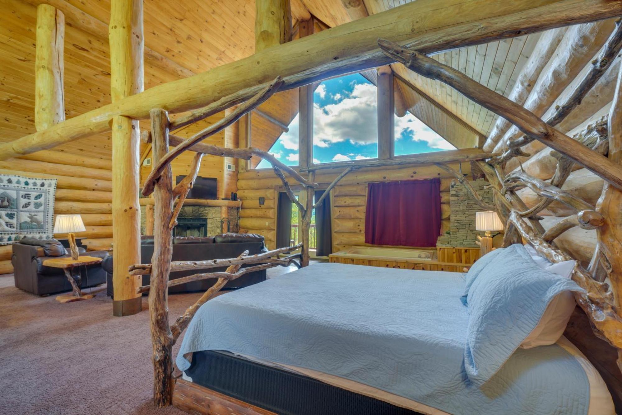 Gatlinburg Cabin With Hot Tub About 11 Miles To Downtown Екстер'єр фото