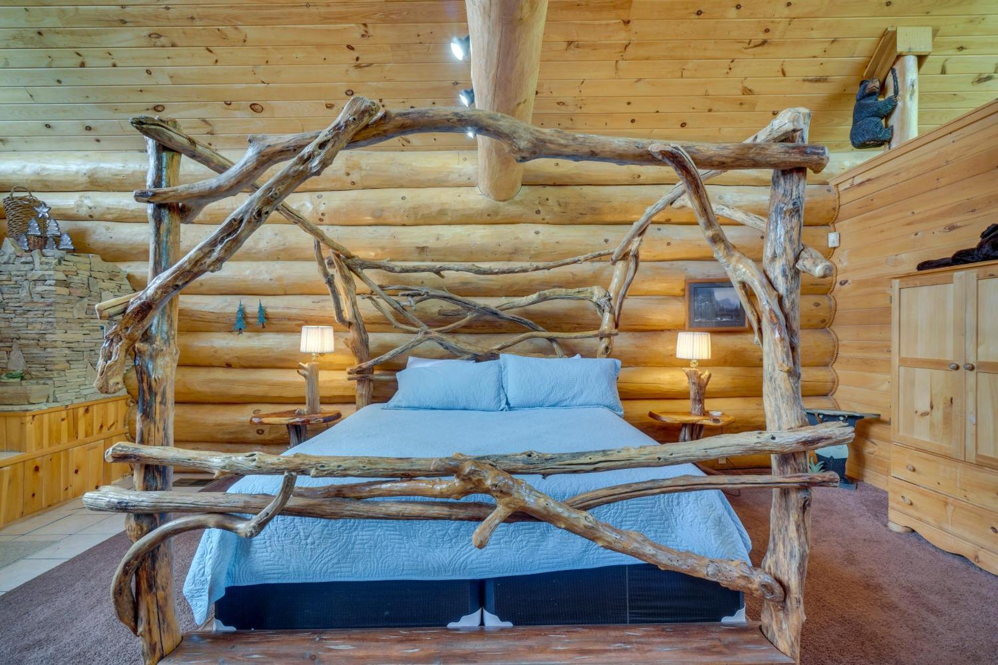 Gatlinburg Cabin With Hot Tub About 11 Miles To Downtown Екстер'єр фото